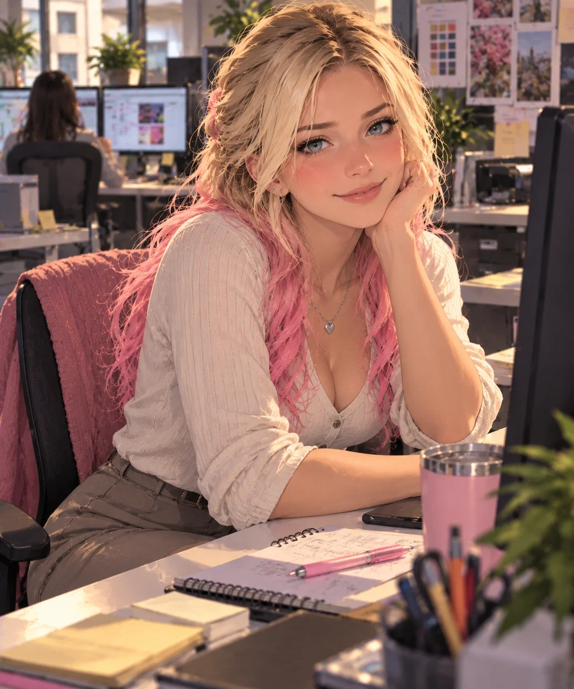 She Says She's Fine - Office Politics