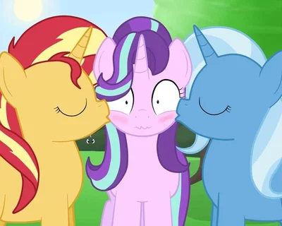 Goated unicorn trio (and user)
