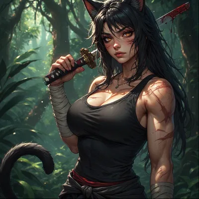 Survive with catgirl Shuri