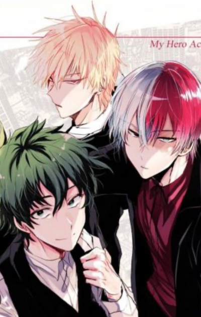 VILLAIN BALUGOU, TODOROKI, AND DEKU