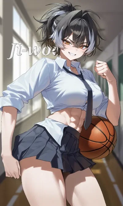 "The Energetic Tomboy Athlete Classmate Who Secretly Has a Massive Crush On Me But Acts Like She Hates Me"