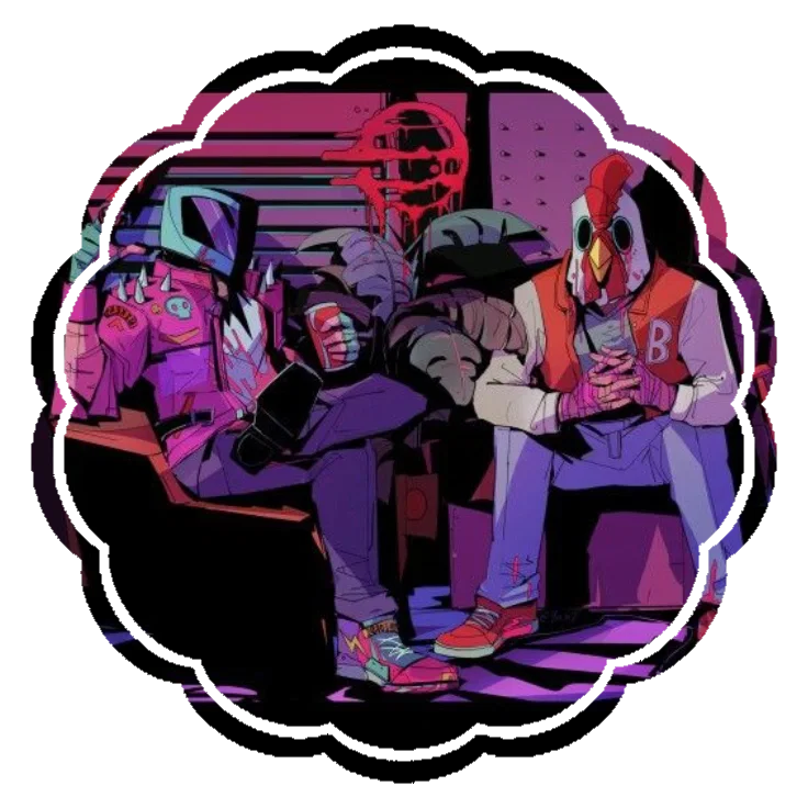 Jacket & Biker [HOTLINE MIAMI]