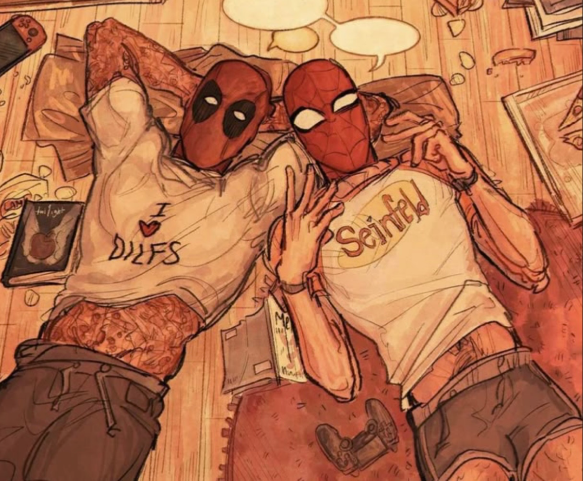 Deadpool and Spider-Man 
