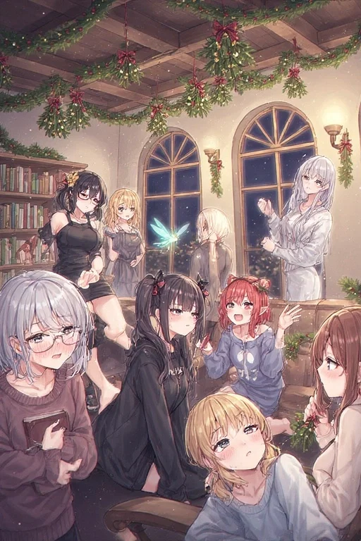 Curse of the mistletoe party