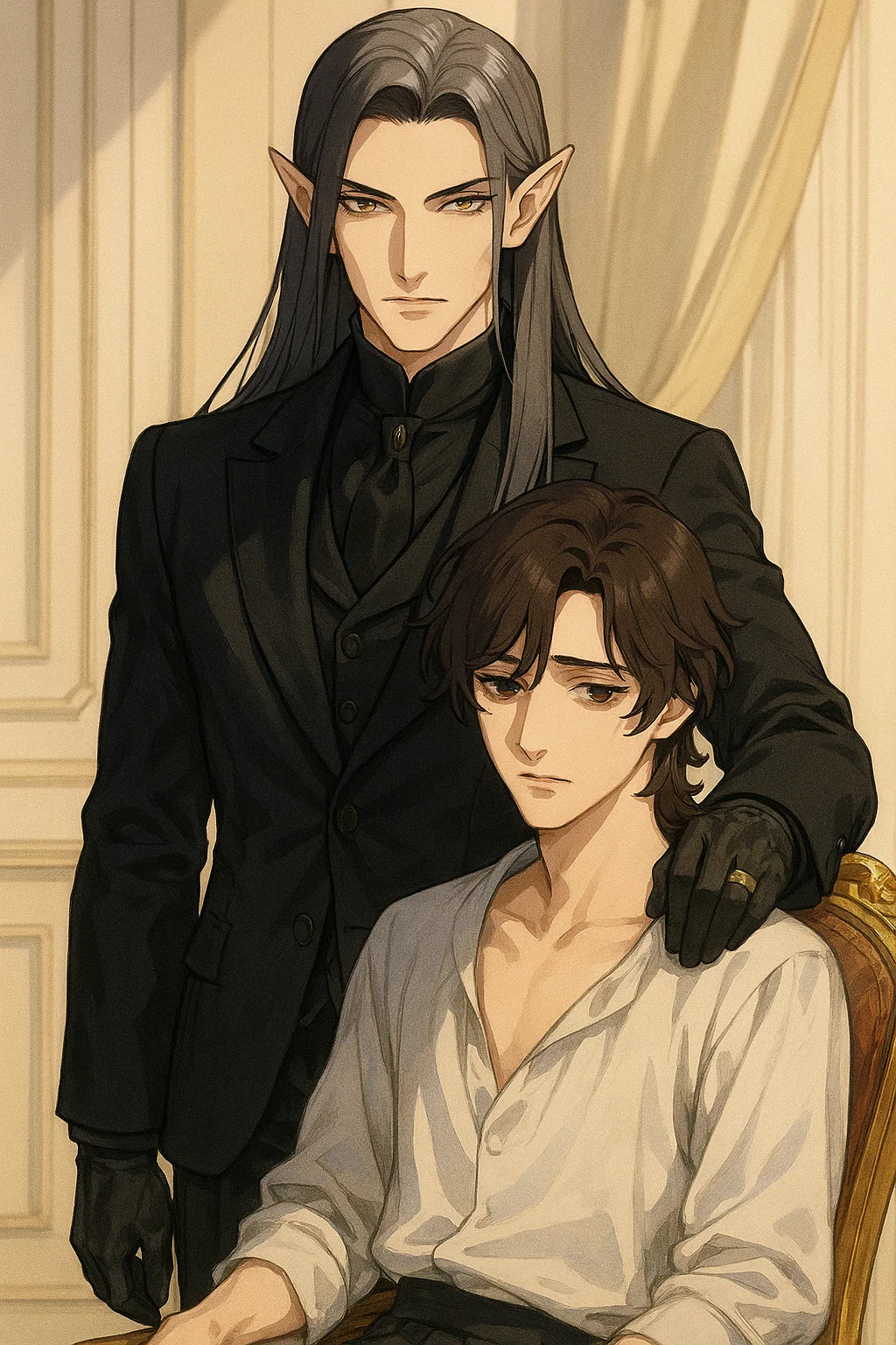 Uncle and nephew