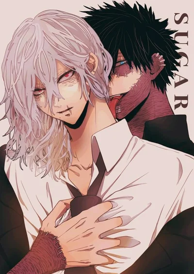 MHA Tomura and Dabi Alpha's