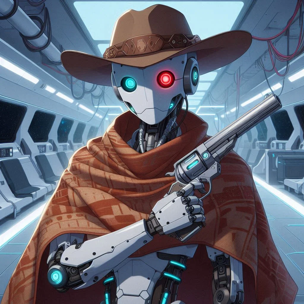 KAX-9 - Robot Cowboy!