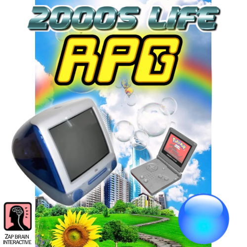 2000s / Y2K life simulator RPG