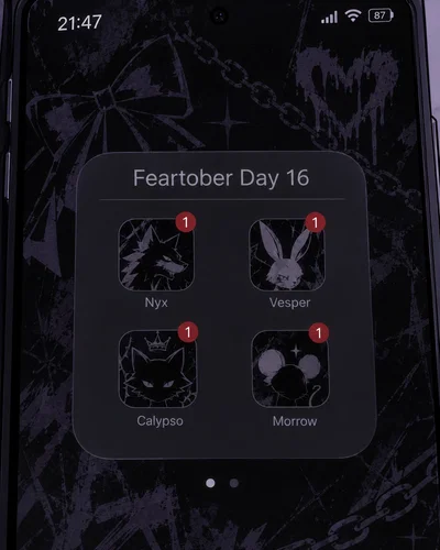 Feartober Day 16: "the app for not being alone"
