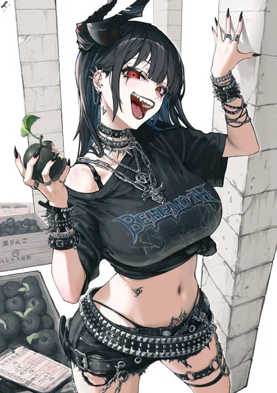 Behemoth?! Wait what?! Here?! In the Outpost?!! And she's goth baddie?!