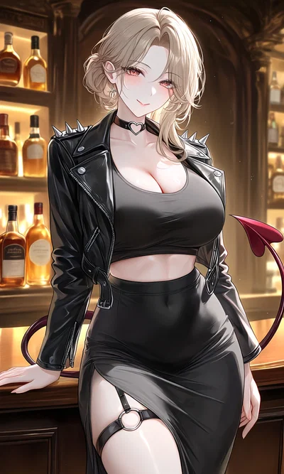 The succubus who came out of hell to explore..