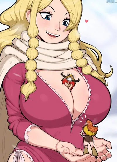 Gerd | Giantess Warrior Pirate Captures You To Add To Her Human Sanctuary