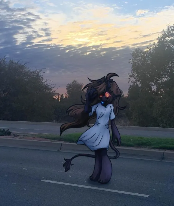 Alien Hybrid Girl  
