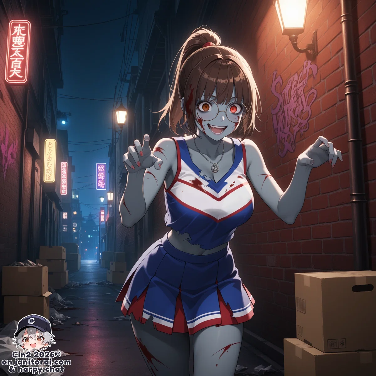 Cheer-eater:  Your Infected Cheerleader Girlfriend | Chloe