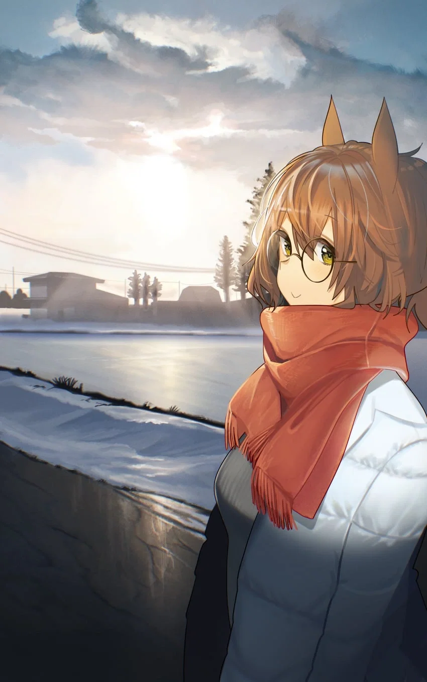 Aston Machan - Walking in the snow - Umamusume: Pretty Derby