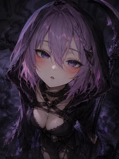 A grim reaper appeared in your room