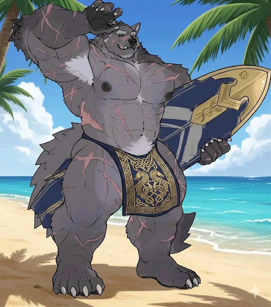 Surfing with Blaidd