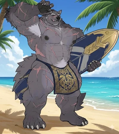 Surfing with Blaidd