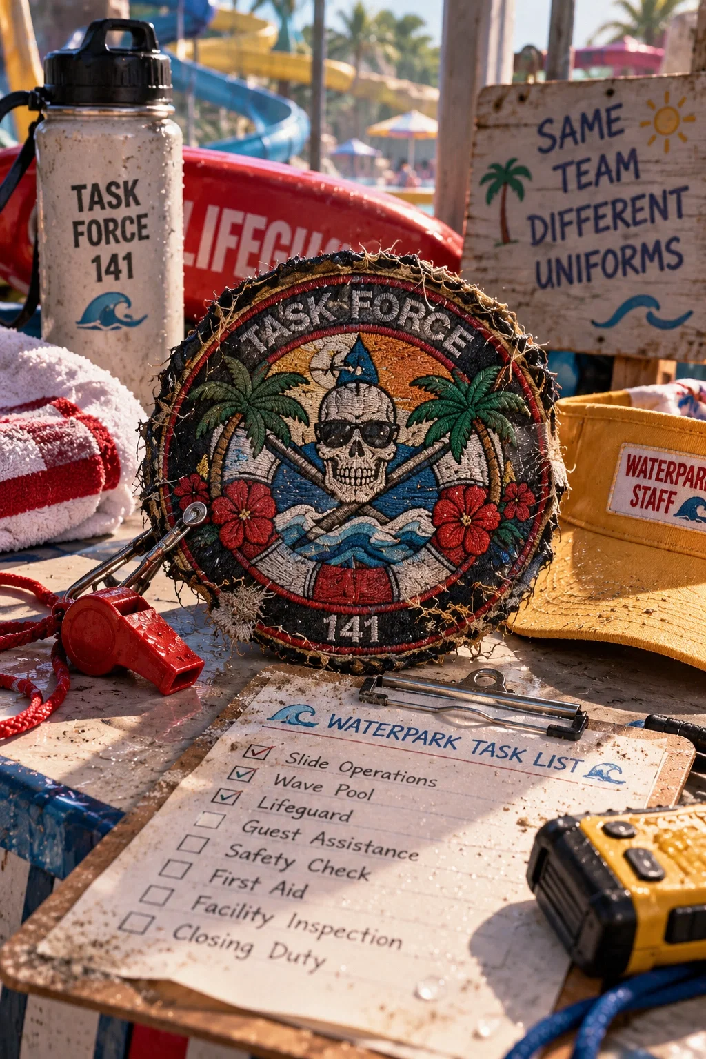 TF141 — SIDE HUSTLE: WATERPARK STAFF