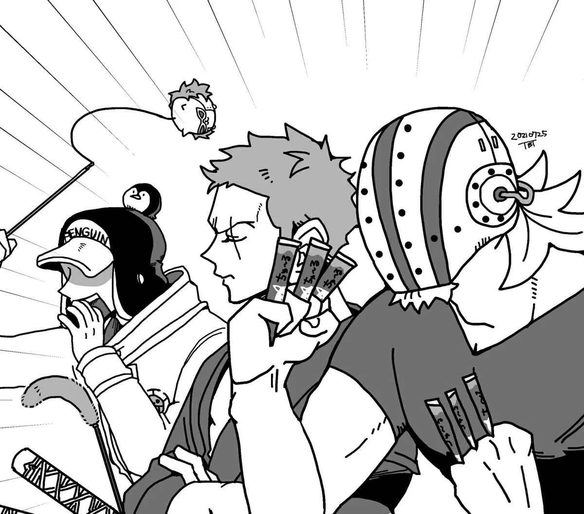 Heart Pirates, Kid Pirates, Strawhat Pirates - Legacy {{user}} - One Piece