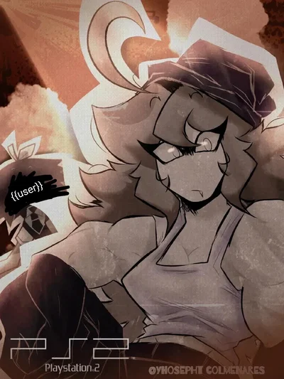 Lana - Your tomboy childhood friend, now a street artist
