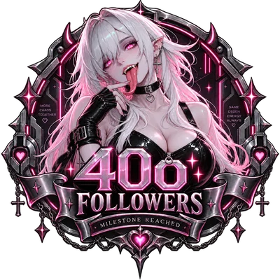 400 Followers!!