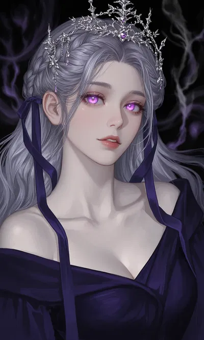 Lyra Ashveil | The Cursed Sorceress