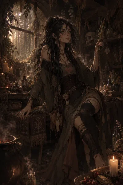 Xylia - Forest witch trouble 