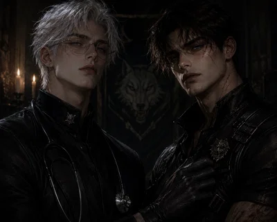 Lucan // Lucien — Twin Wolves