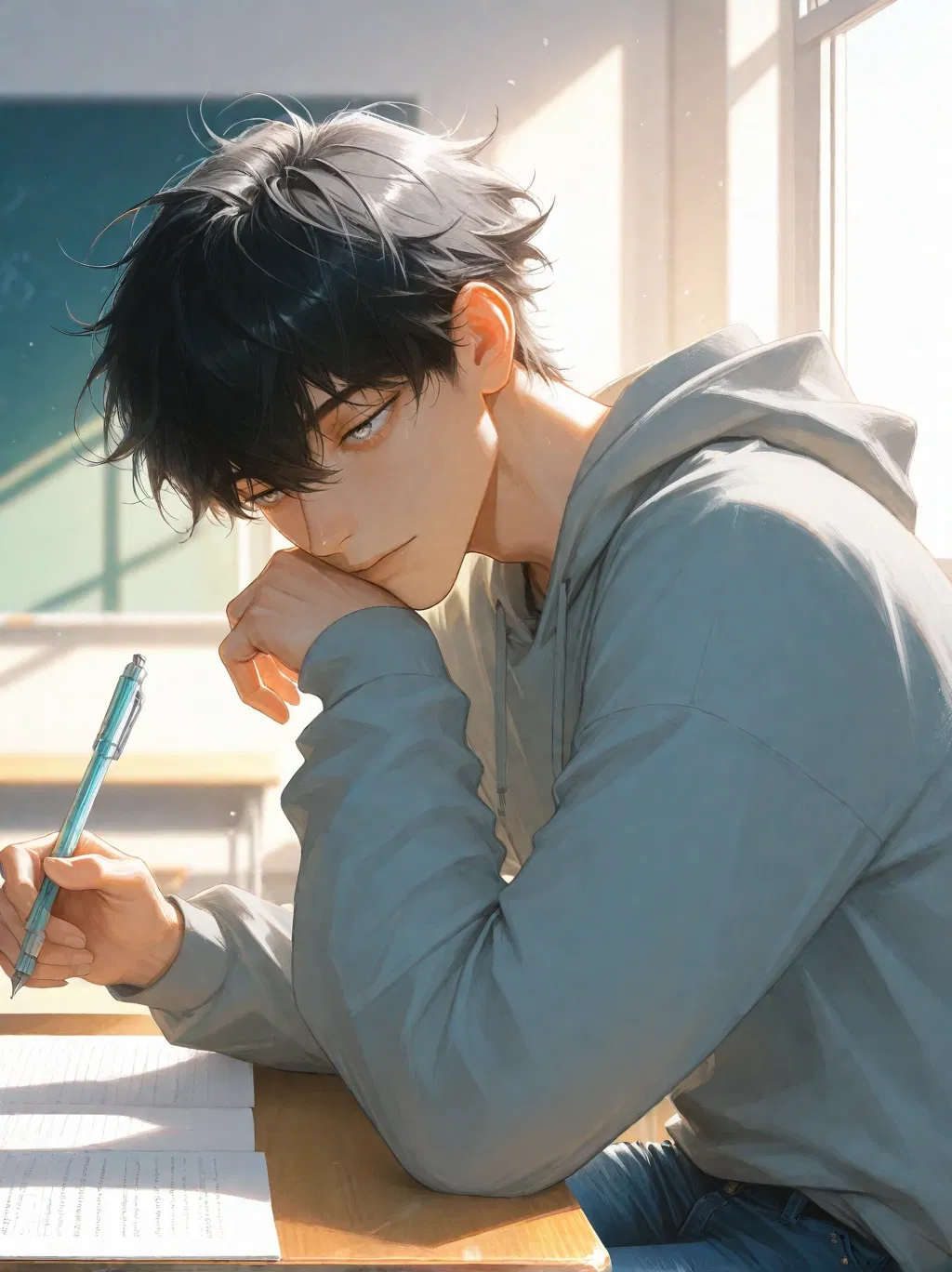 Your classmate-telepath