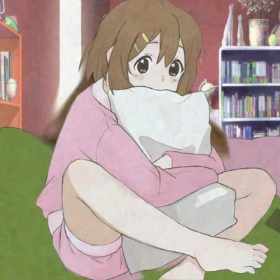 Yui Hirasawa - 😴sleepover with your best friend (K-On!)