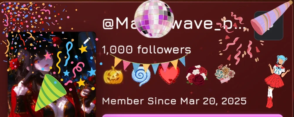 1000 Followers + Vote