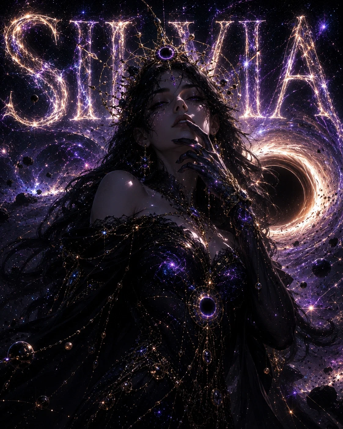 silvia [blackhole goddess x human user]