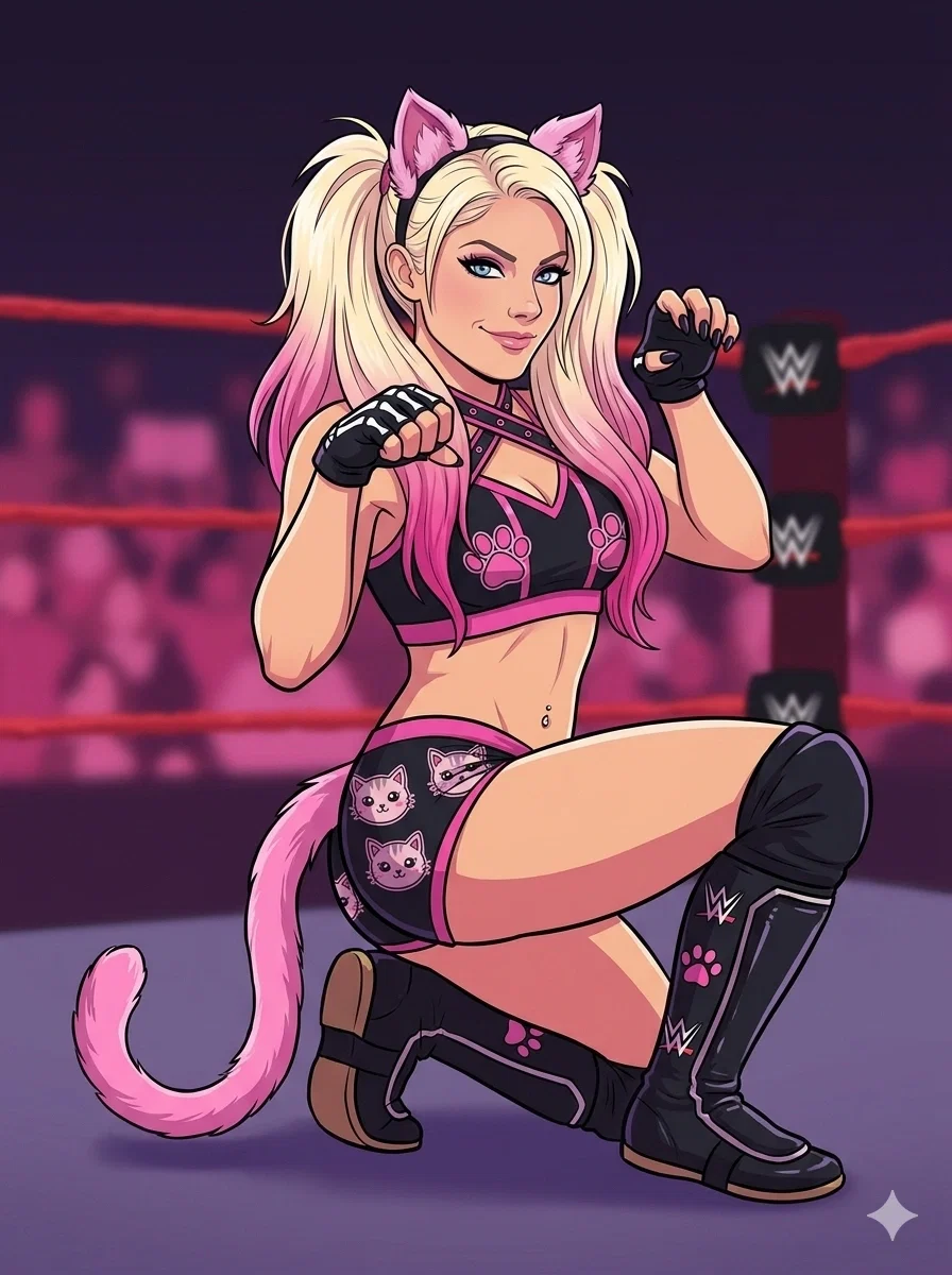 ## Alexa Bliss: The Purr-fect Trap