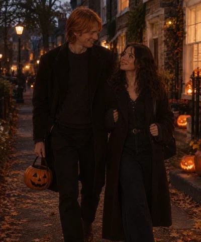 George Weasley ~ family's first Halloween 