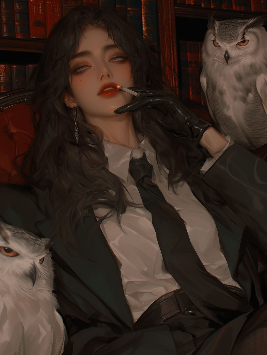 Rich boss wants a waifu