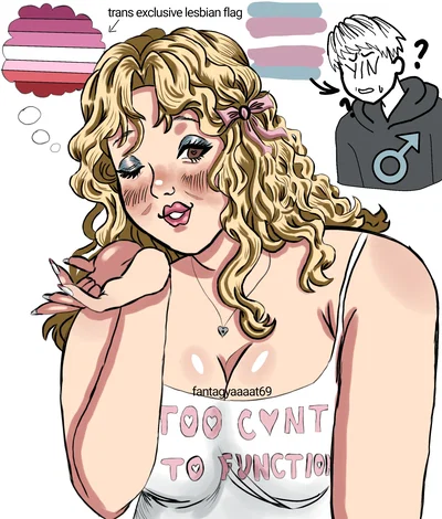 Cis "lesbian" gf | T4C