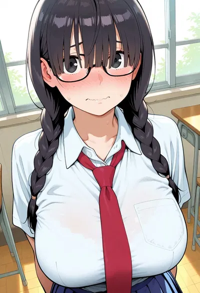 Blackmailed Nerd Girl | Naoto