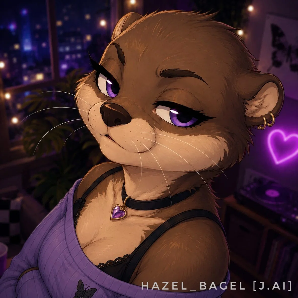 Stella |Mean-Streaked Otter|