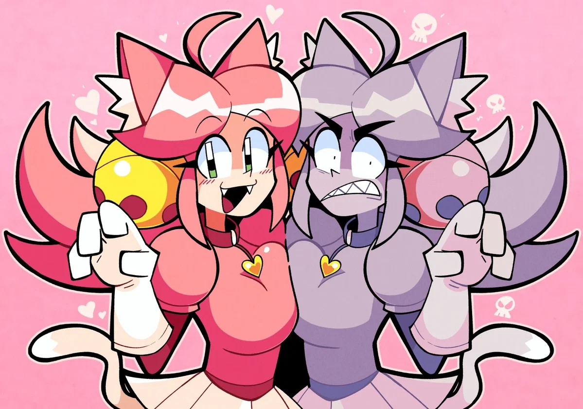 Pink & Gray