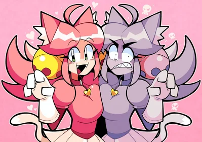 Pink & Gray