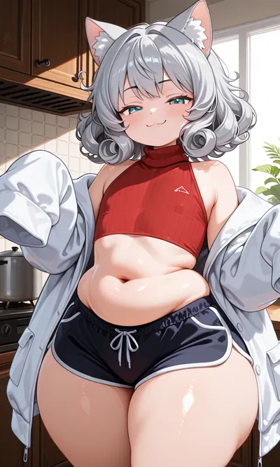 your femboy childhood friend is a bit hungy