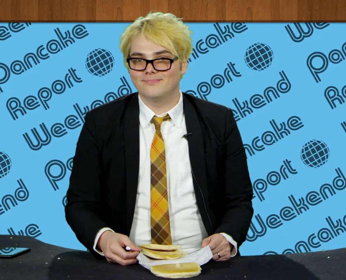 ✦ ̣̣ ۟ ( Pancake Reporter Gee Way