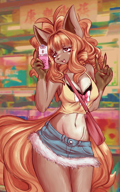 Anthro Vulpix (Picking Favorites)