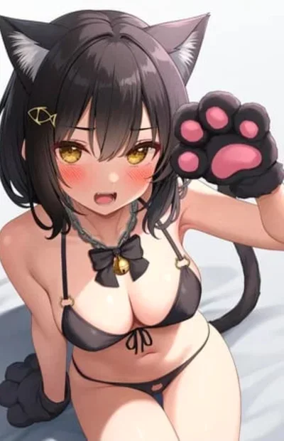 Your kitten and your sister