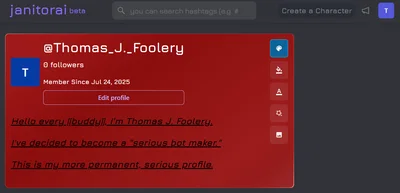 everybody follow this fuckass piece of shit (he's me)