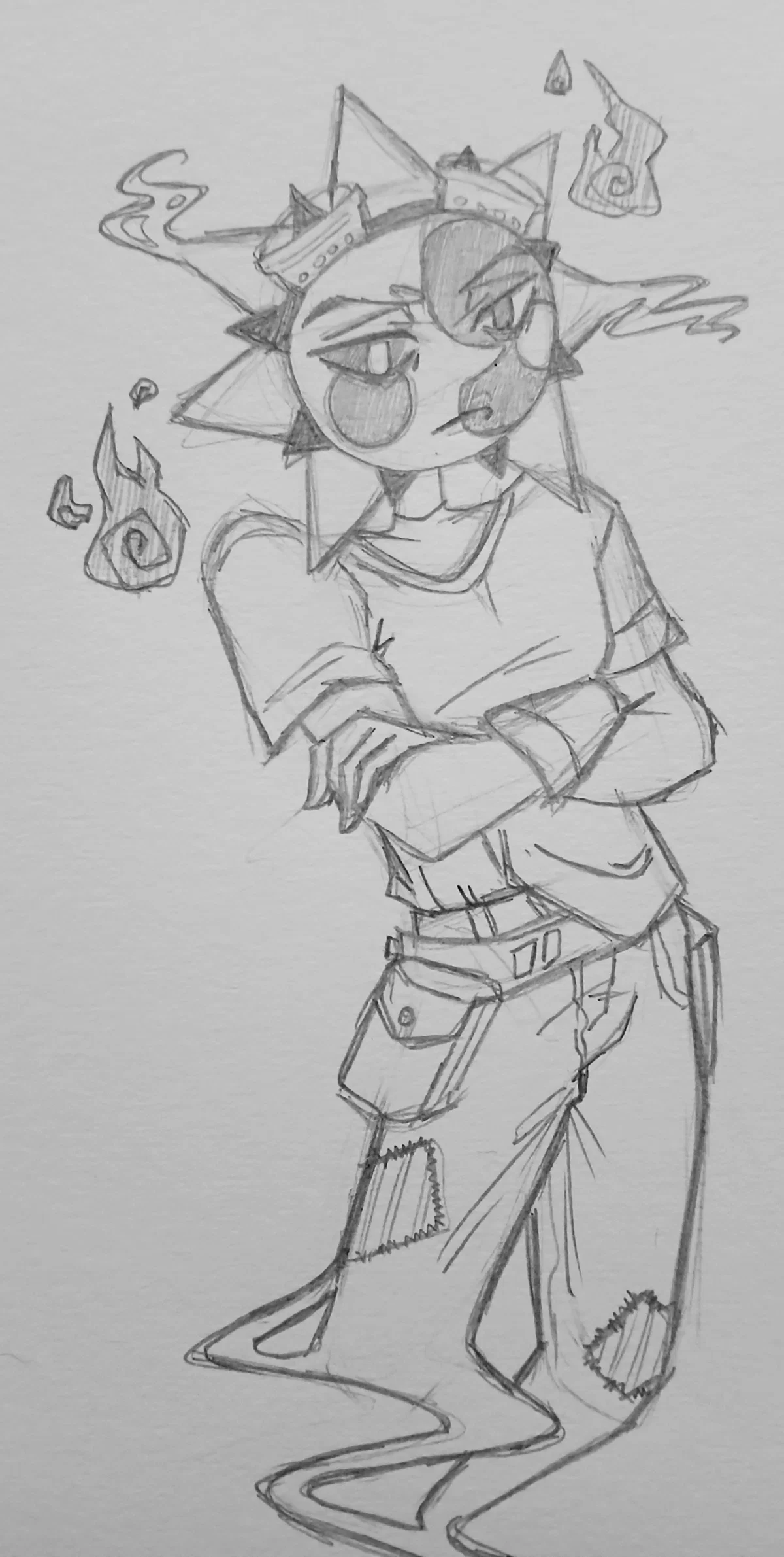 Ghost!Solar (FNAF Supernatural AU)