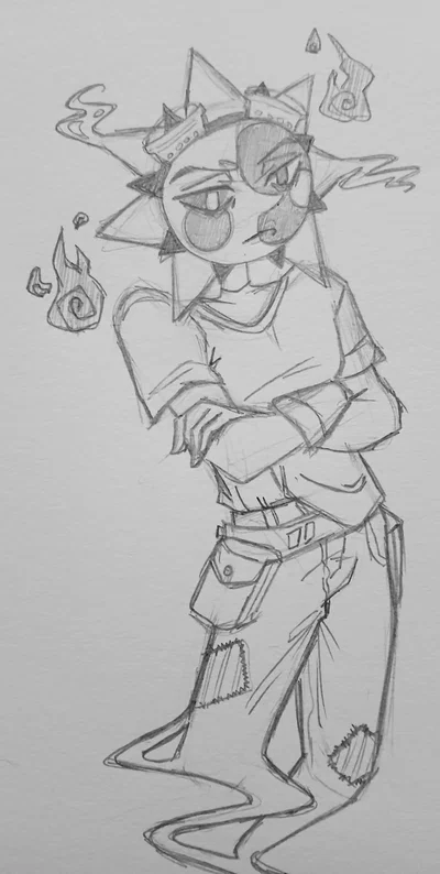 Ghost!Solar (FNAF Supernatural AU)