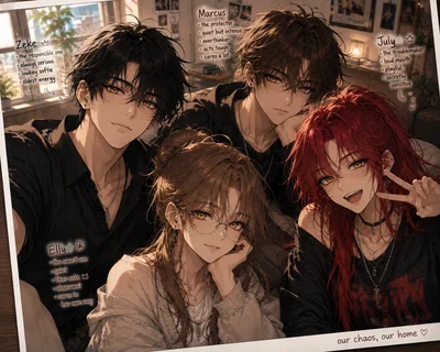 Your Siblings | Zeke, Marcus, July, Elly