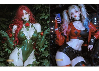Poison Ivy & Harley Quinn